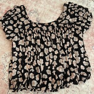 Free people flowy flower top